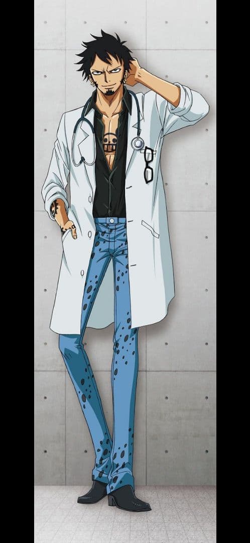 ワンピース ONEPIECE トラファルガー・ロー　マルチビッグカバー 白衣