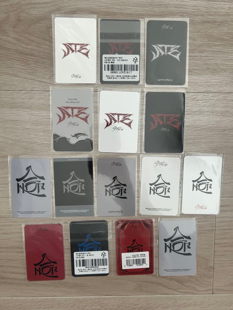 44枚！straykids スンミントレカセット