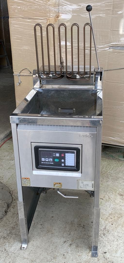2021年製 タニコー 業務用電気フライヤー 1槽式 TEFL-A45 厨房