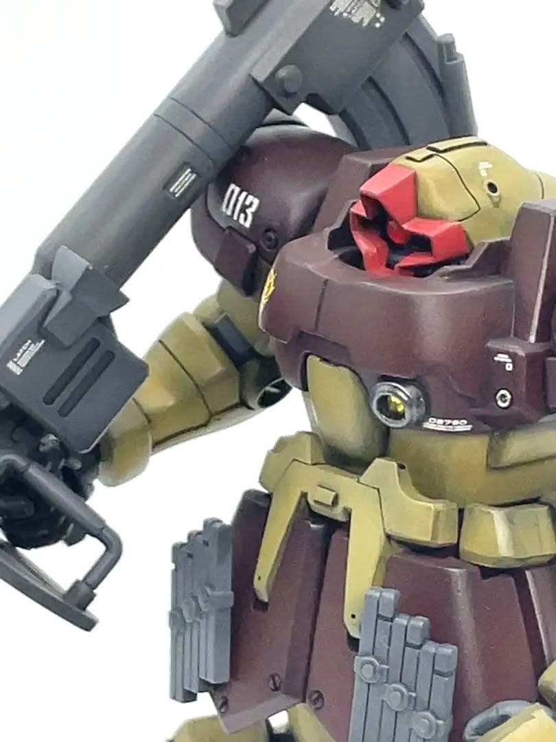 【全塗装完成品】HG ドム・トローペン 実機解釈カラー／一点物