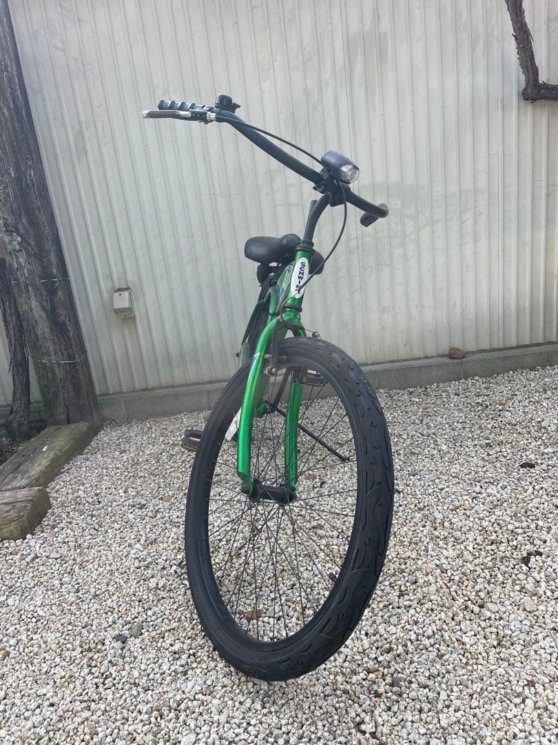 グリーン ビーチクルーザー 自転車
