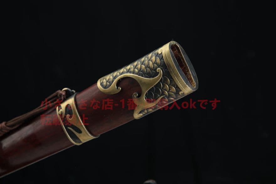1.6m火鱗苗刀 古兵器 武具　刀装具　日本刀　模造刀 居合刀 長尺