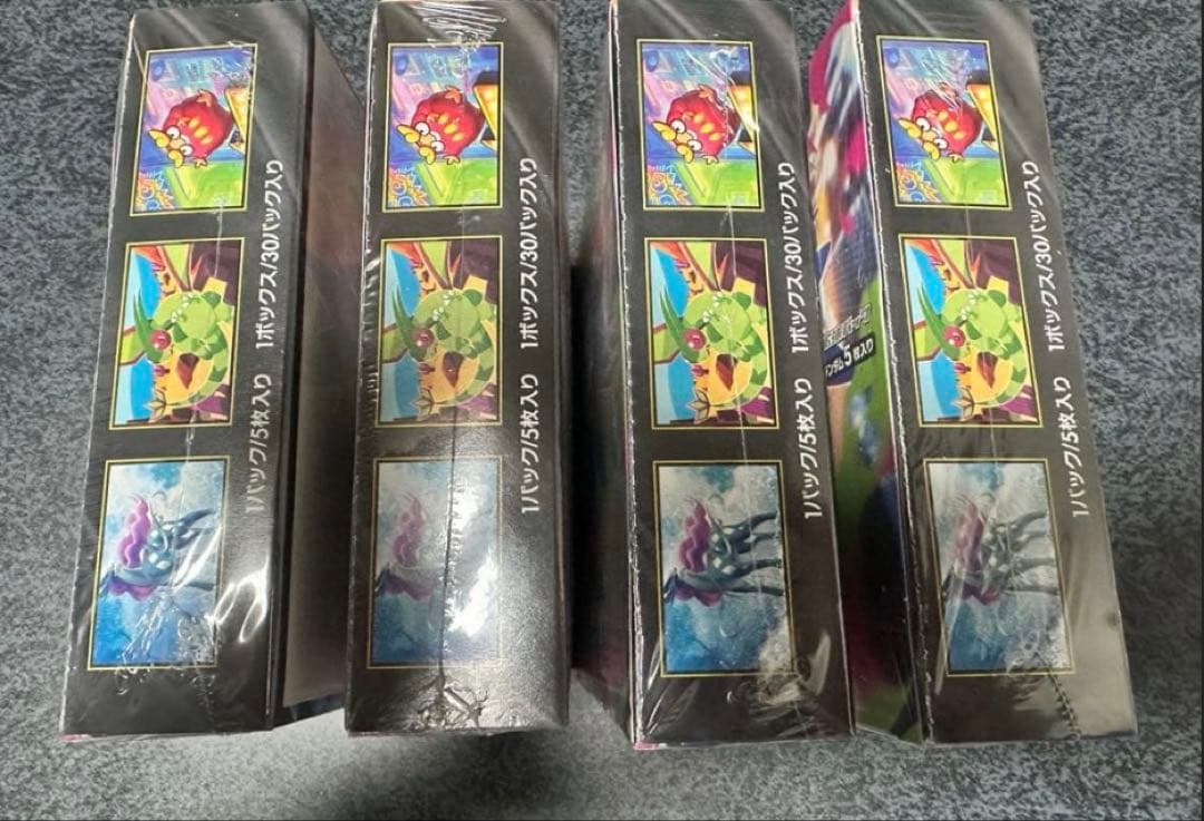 ポケモンカード インフィニティX 未開封 4箱セット