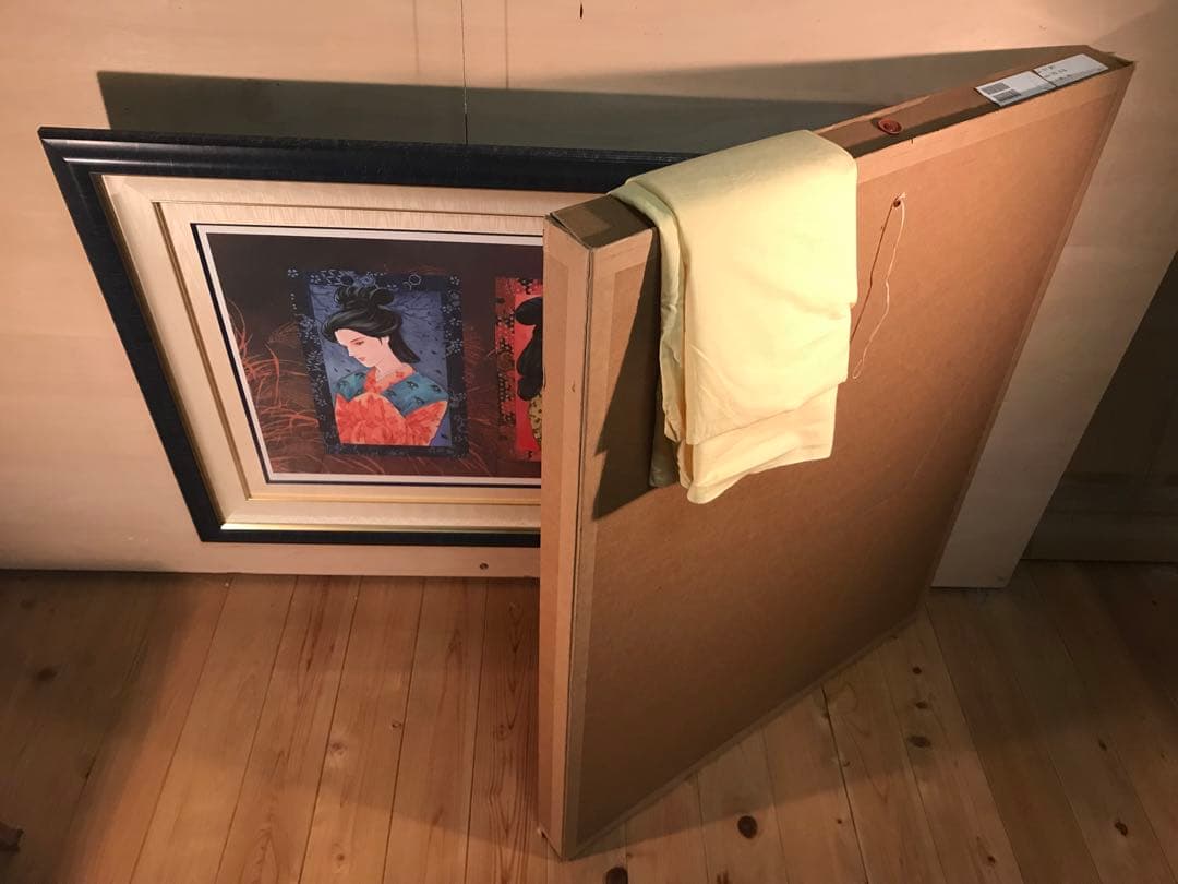 里中満智子「万葉集・秋の風」ジークレー　直筆サイン・エディション・作品保証書有り