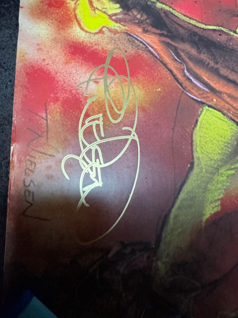 意志の力　アートプリント　サイン入り