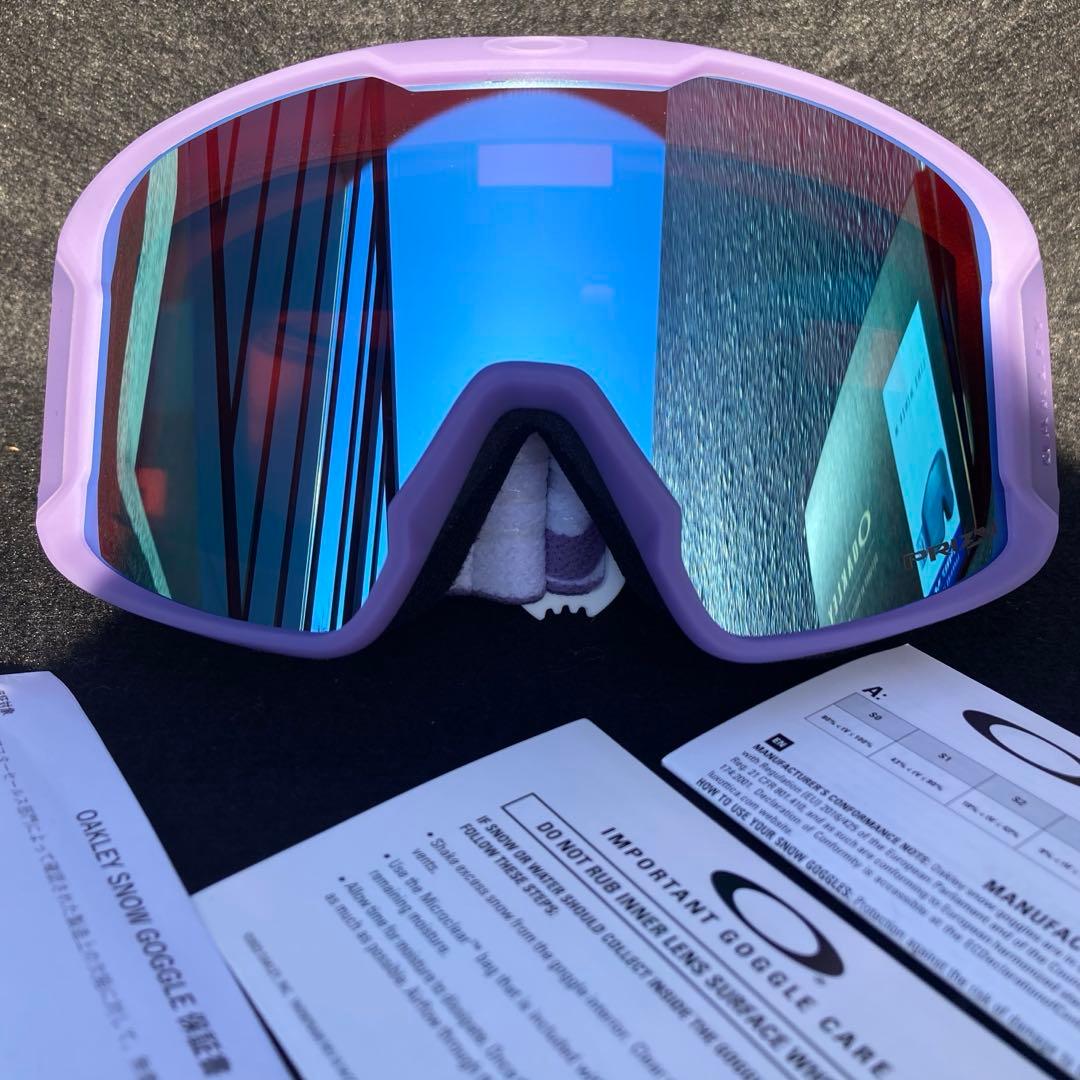 新品未使用　オークリースノーゴーグル　スノーゴーグル　ラインマイナーM ゴーグル