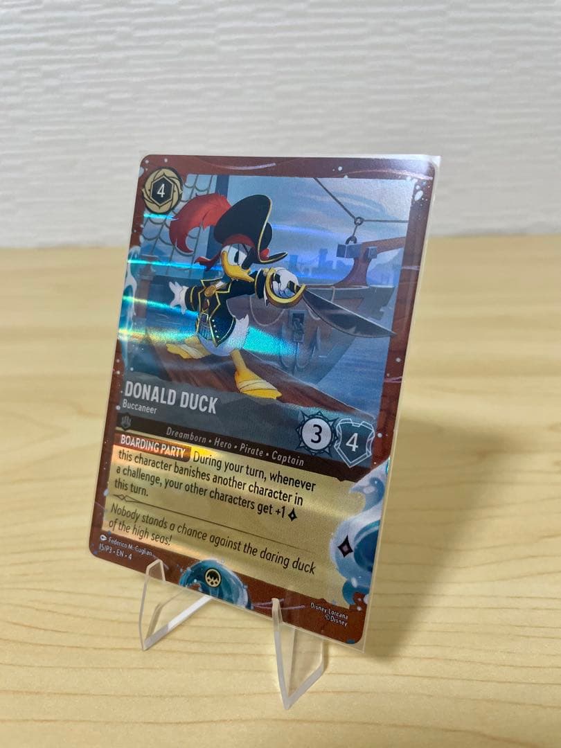 【希少】ロルカナ ドナルドダック ブッカニア ディズニークルーズ プロモ