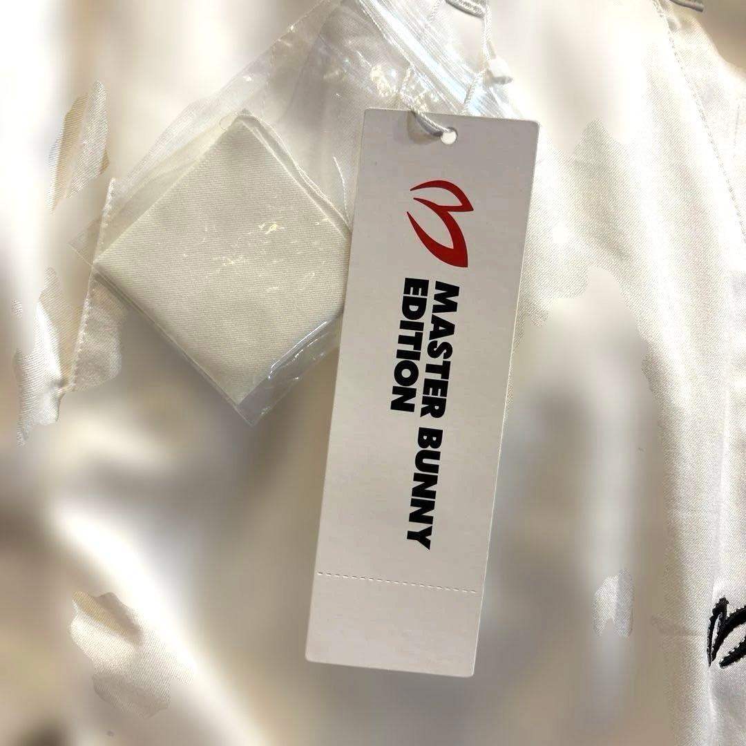 パーリーゲイツ☆新品 マスターバニー BIGステッチロゴ ストレッチツイルパンツ