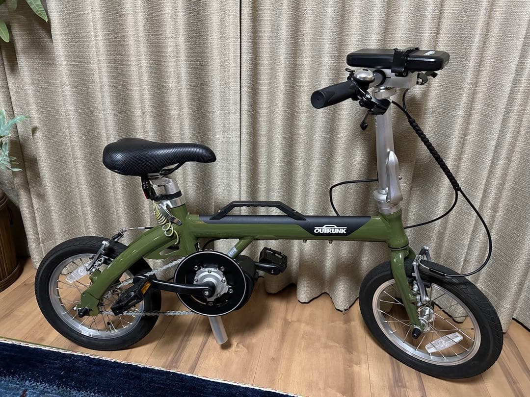 OUTRUNKe アシスト自転車 取扱説明書付ペダルカスタムつき