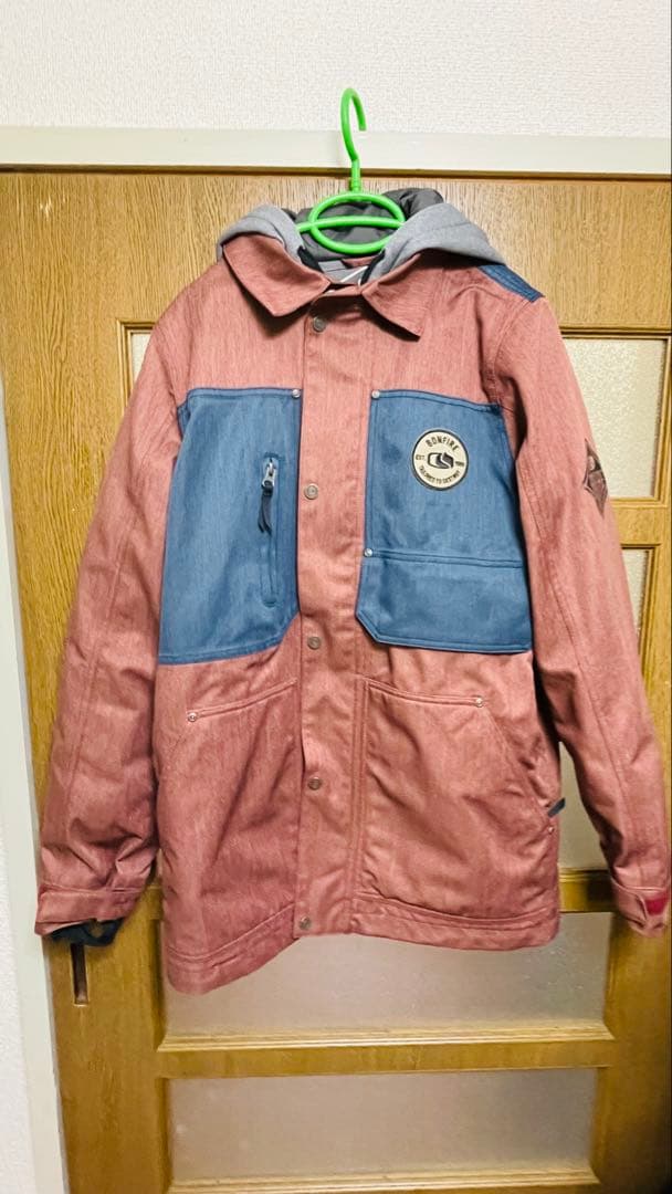 BONFIRE Destroy ジャケット 赤/青