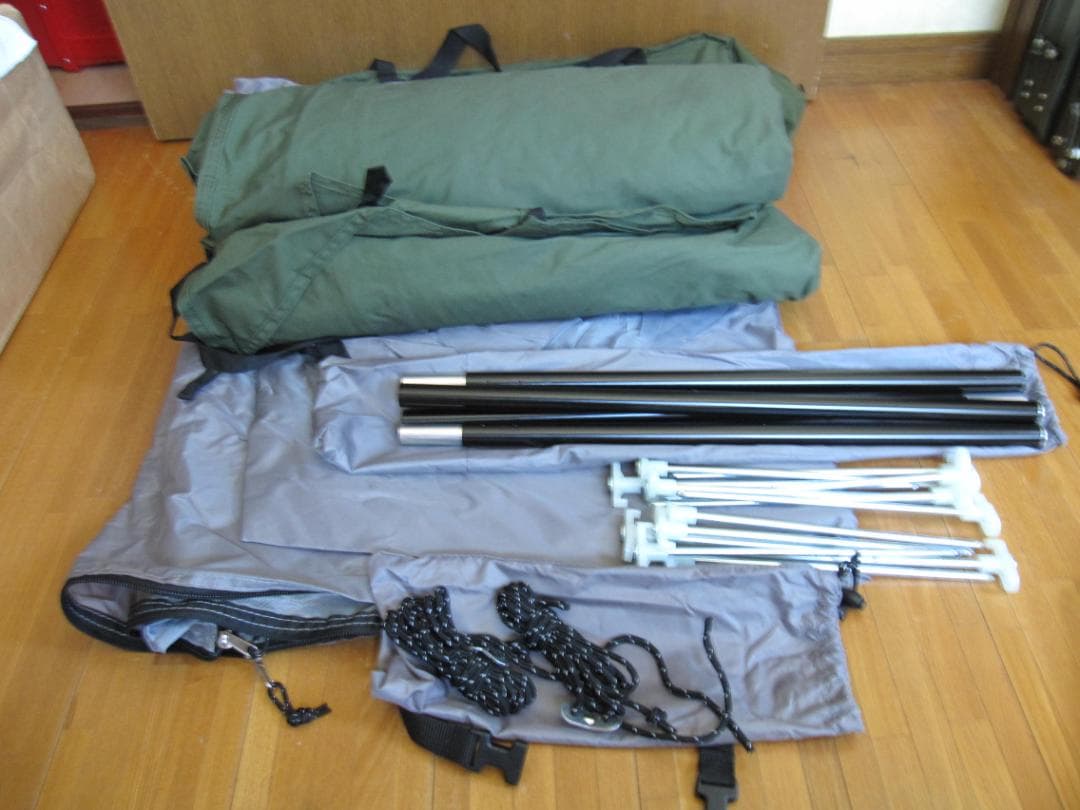 DOD　ムシャテント・グランドシートのセット　未使用品