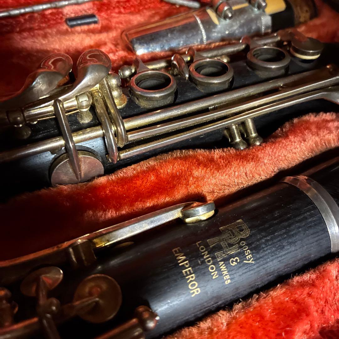Boosey & Hawkes London Emperor 木製クラリネット