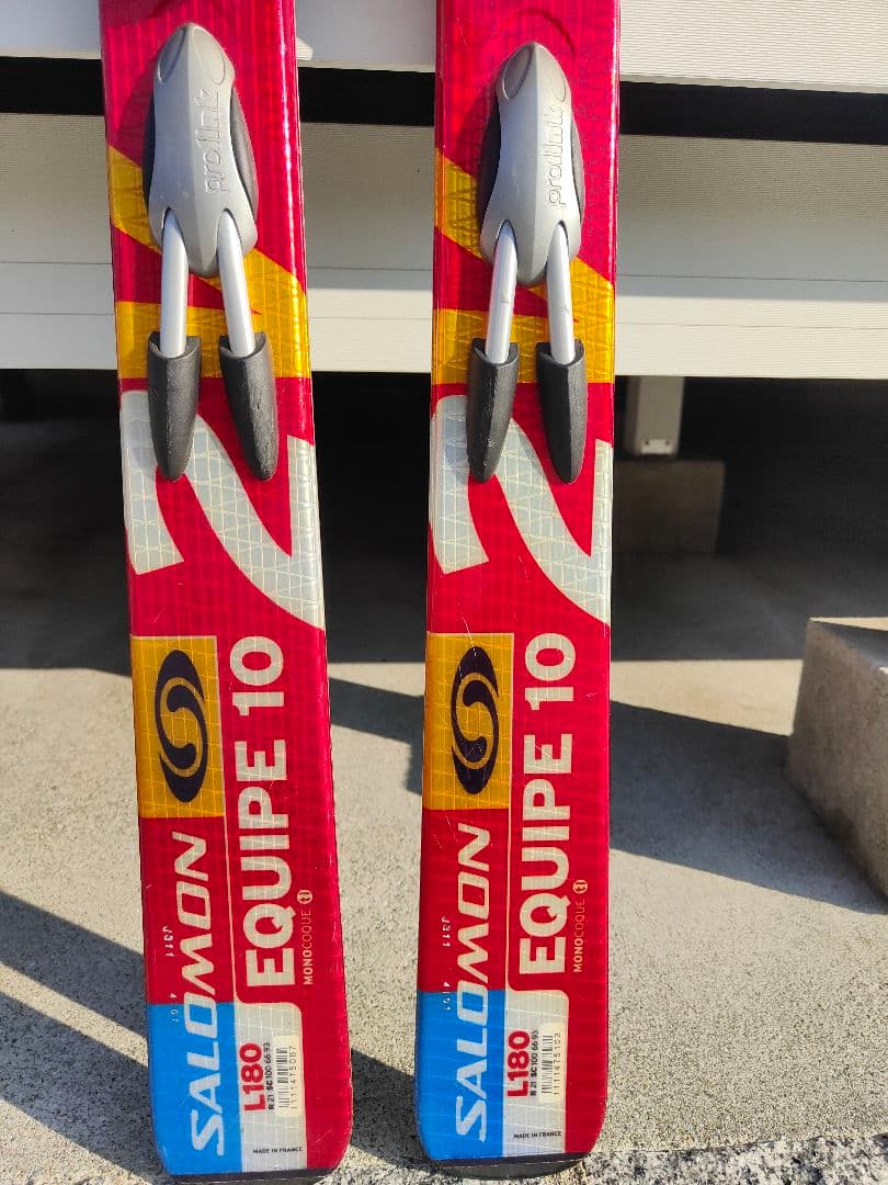 サロモン　スキー板 EQUIPE 10 180cm　美品☆