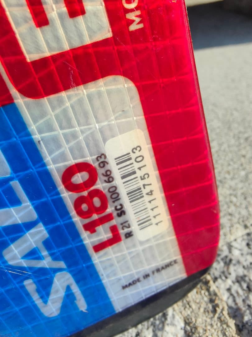 サロモン　スキー板 EQUIPE 10 180cm　美品☆