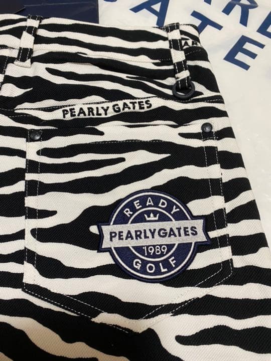 人気完売品パーリーゲイツ Ｃ／Ｐｕハイパワードビーストレッチ ＜ゼブラサイズ2