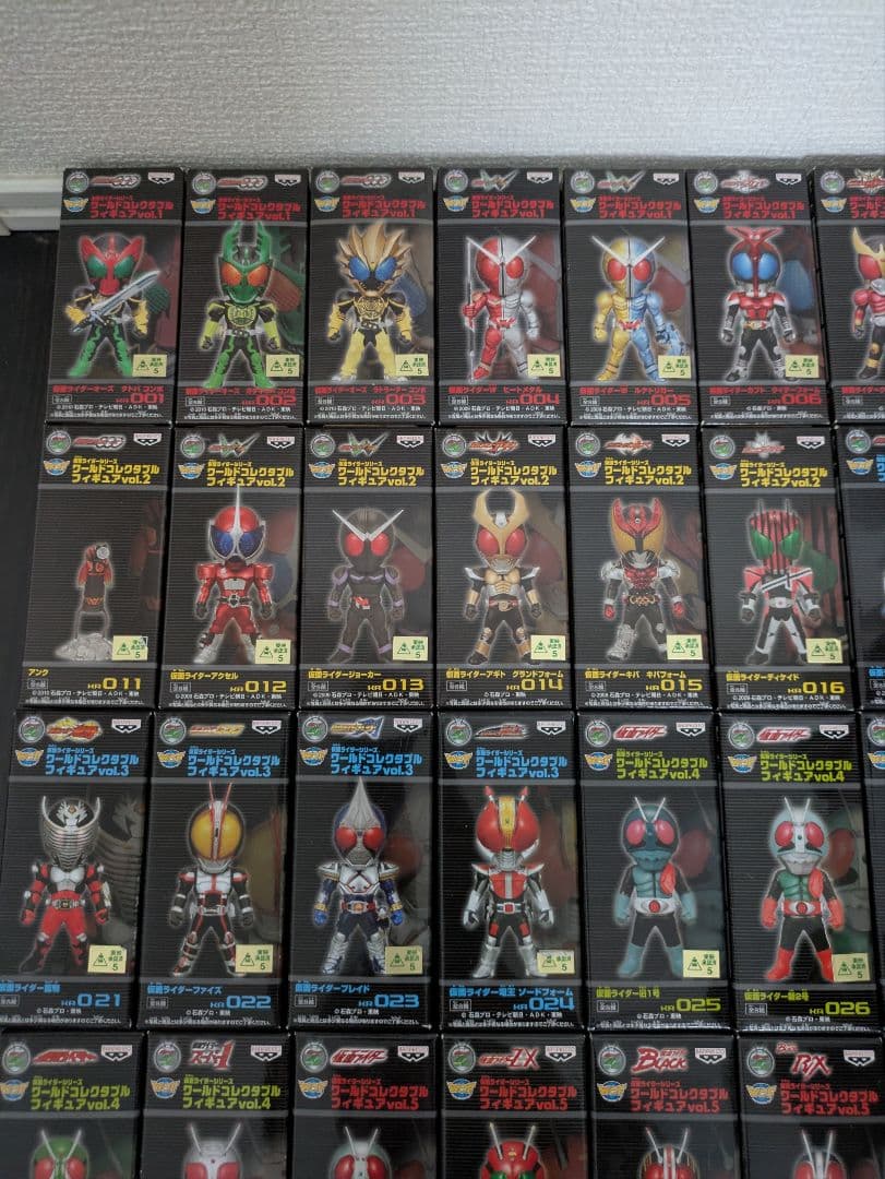 仮面ライダー ワールドコレクタブルフィギュア 48体 未開封