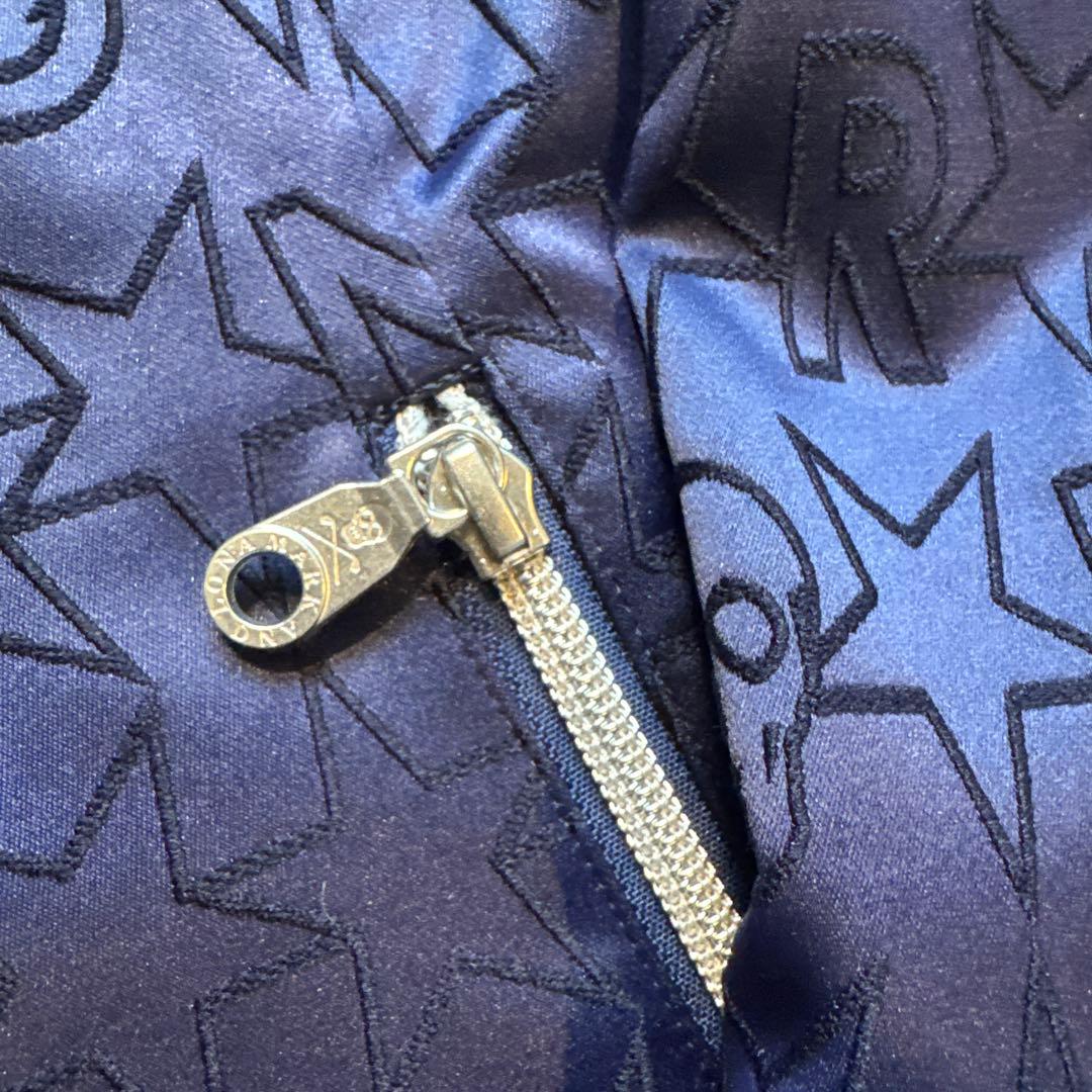 新品未使用★マーク&ロナ★ネイビー 星柄 レディースジャケットM