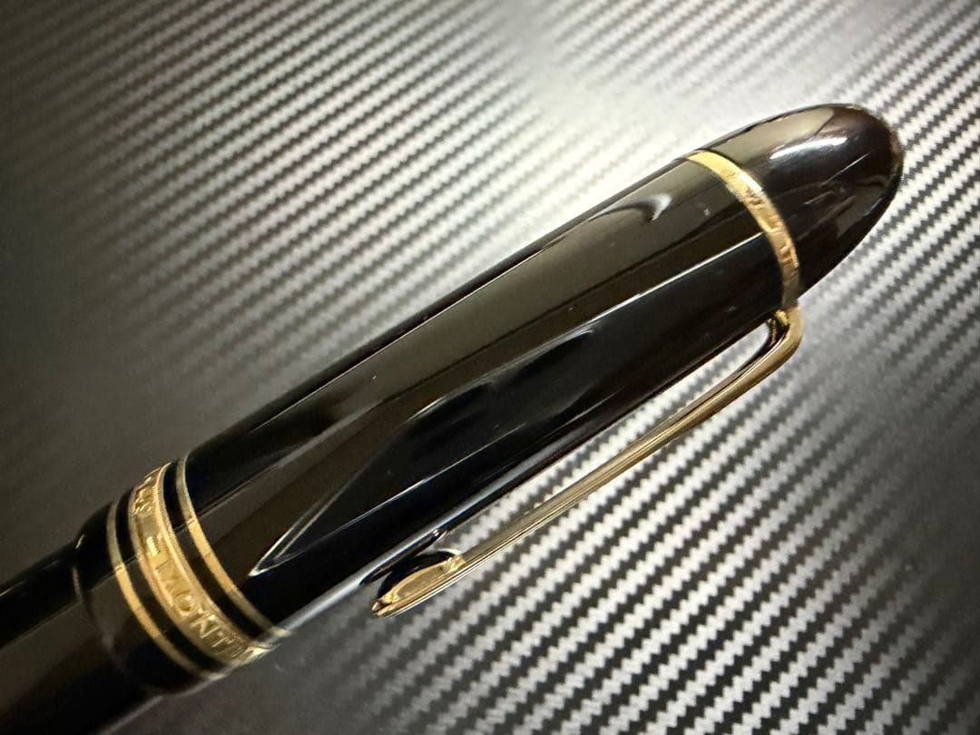 未使用に近い モンブラン 149 14K 中白 F 細字 万年筆