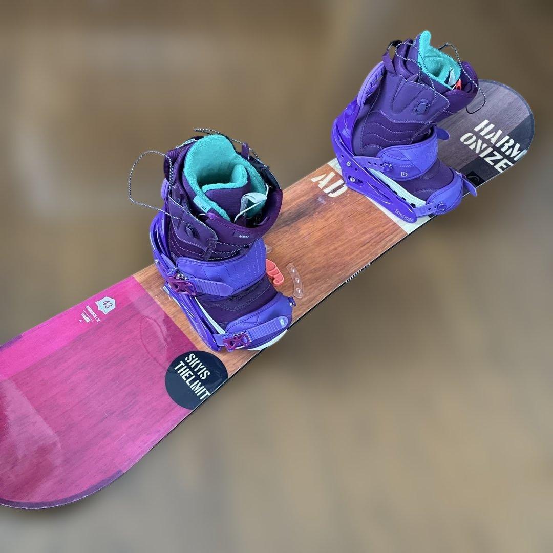 《オマケ付》スノーボードセット 143cm ブーツ23.5cm バートン