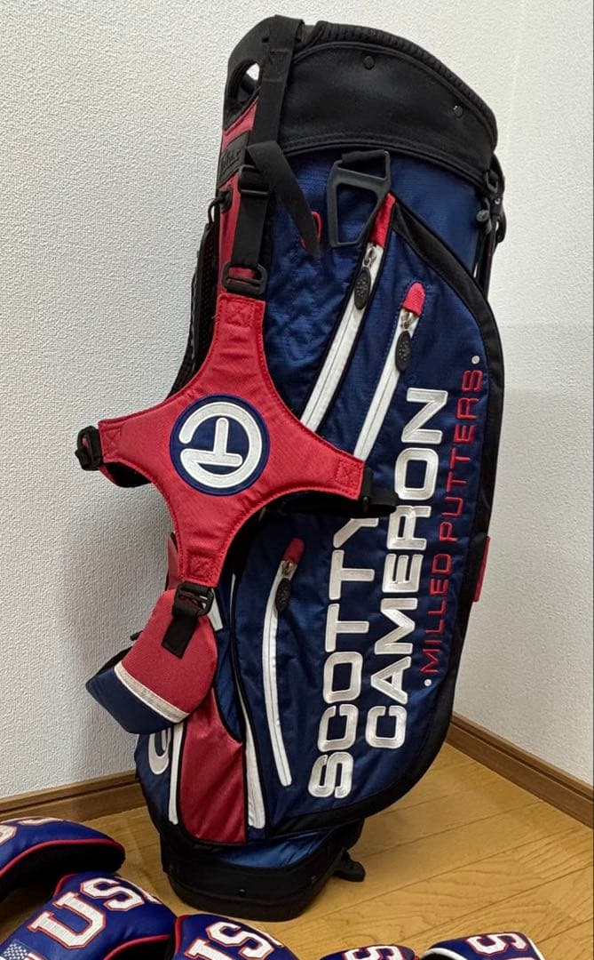 SCOTTY CAMERON ライダーカップキャディバッグ　ヘッドカバーセット
