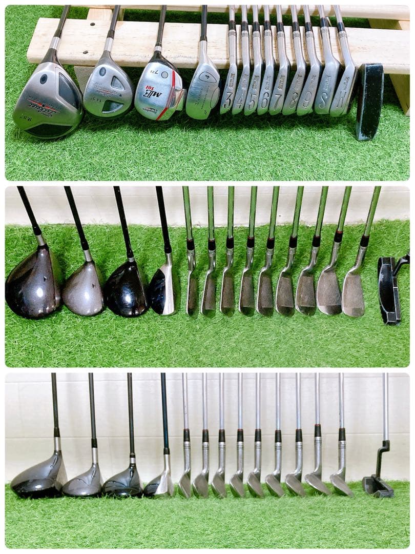 H5 タイトリスト　初心者オススメ　ゴルフクラブ　メンズセット　右利き　14本