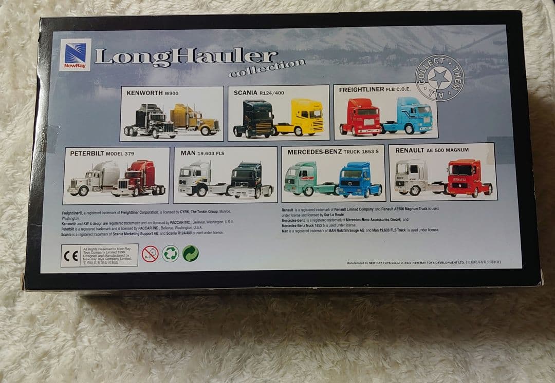 自動車 NewRay Long Hauler Kenworth W900 52813