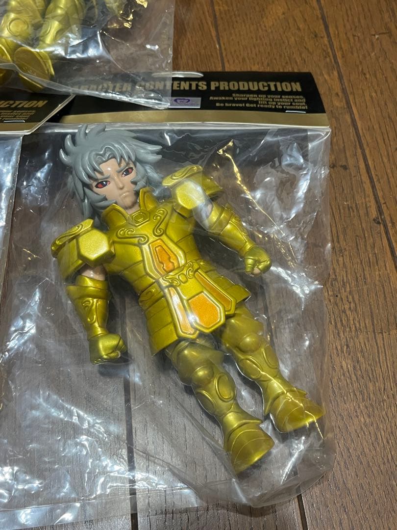 正規品 CCP 聖闘士星矢 双子座 (ジェミニ) サガ ソフビ 3種 フィギュア