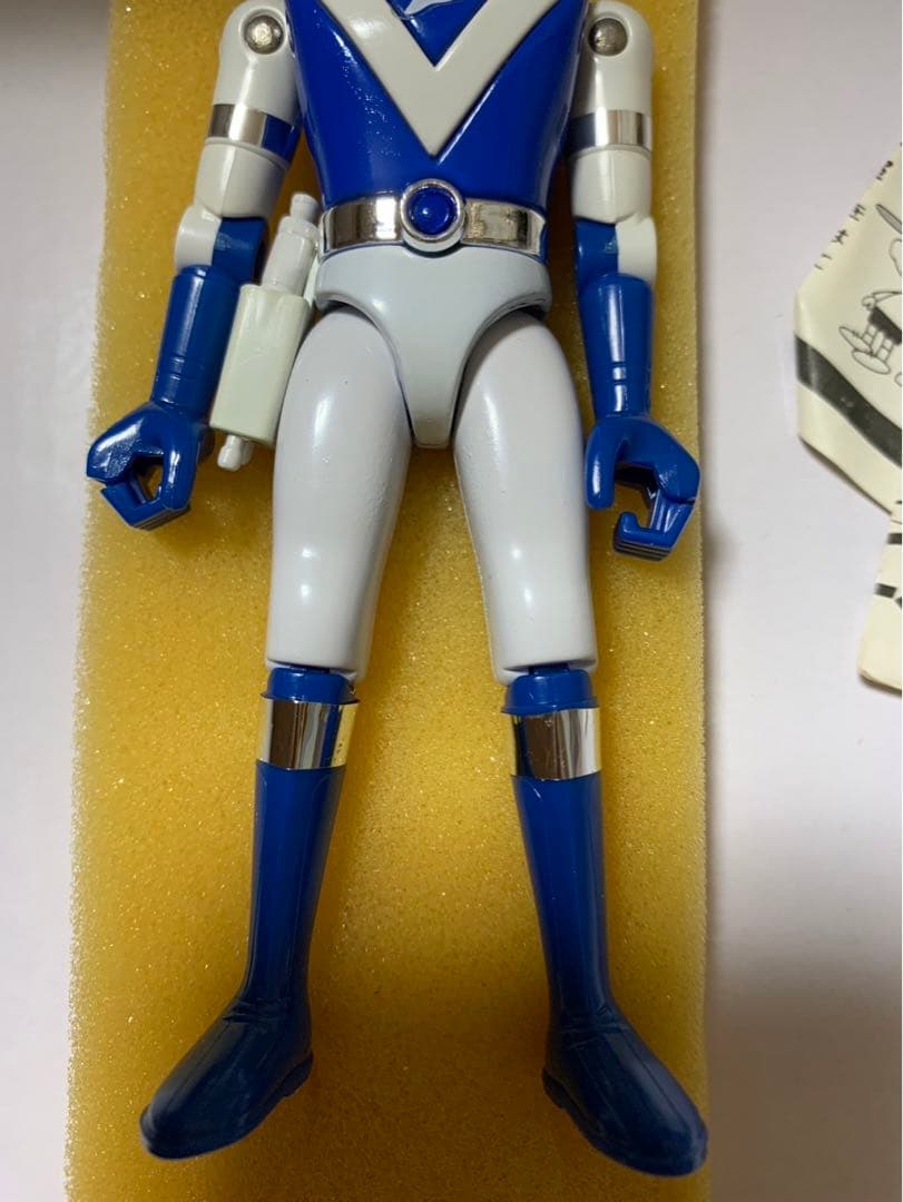 ⚠️レア　箱付き　地球戦隊ライブマン　ブルードルフィン　超合金　バンダイ　当時物