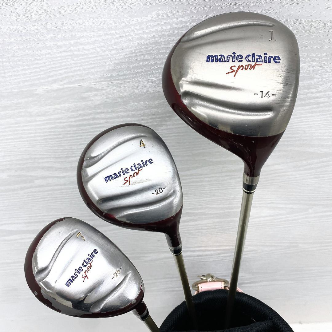 【初心者様推奨‼】 マリ・クレール レディース ゴルフクラブ 初心者セット L