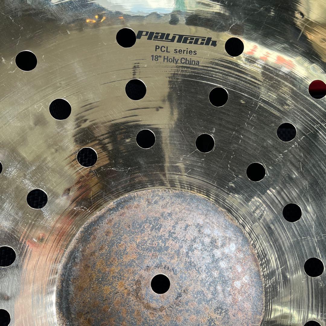 PlayTech PCLシリーズ 18インチ Holy China 傷　割れあり