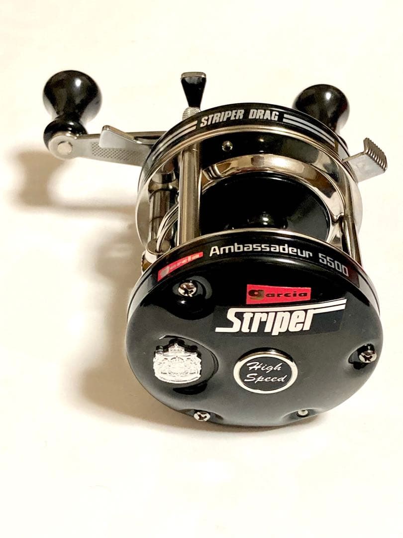 アブガルシア アンバサダー 5500 ストライパー ブラック 未使用品