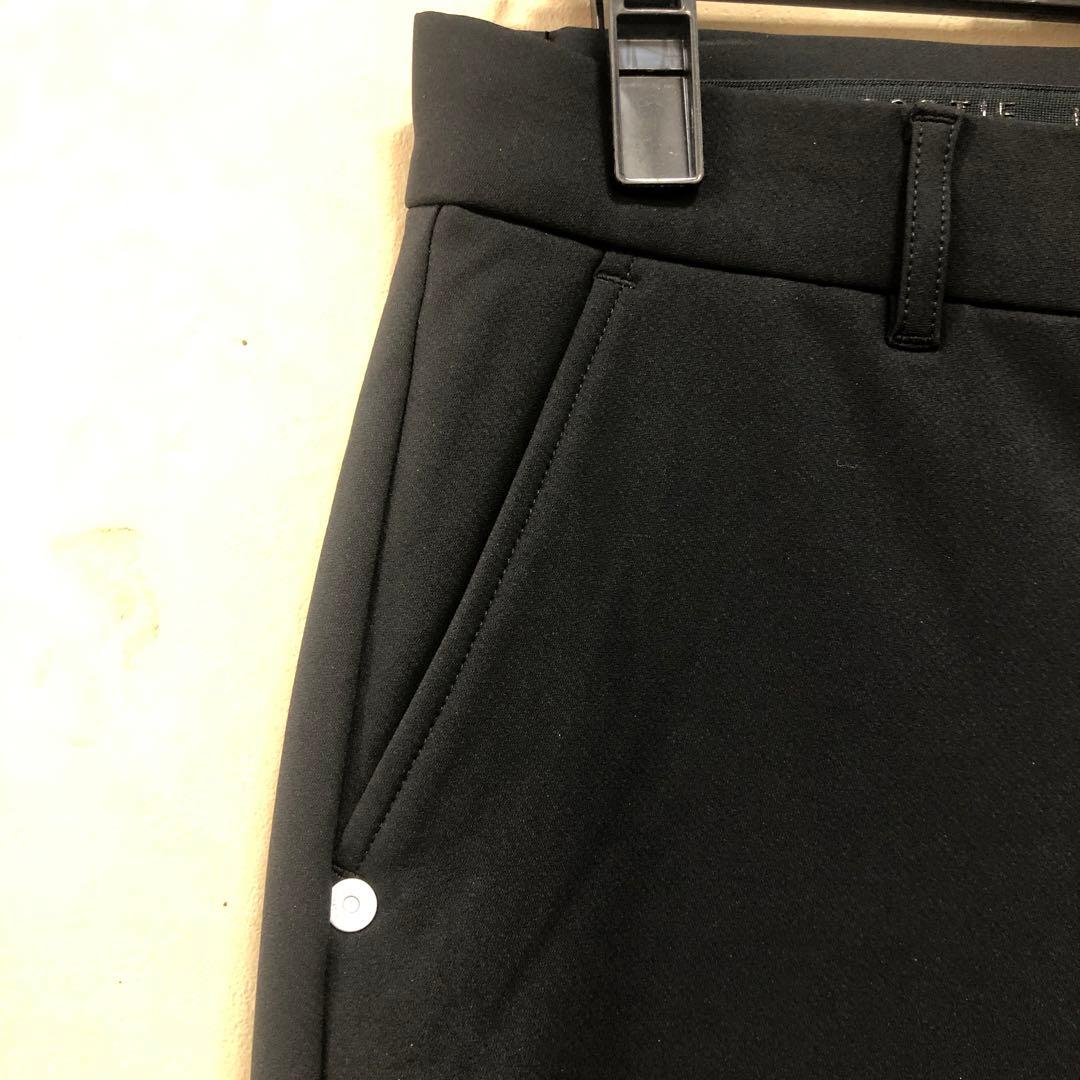 ルコックスポルティフ黒 ストレッチパンツ レディース ゴルフLL