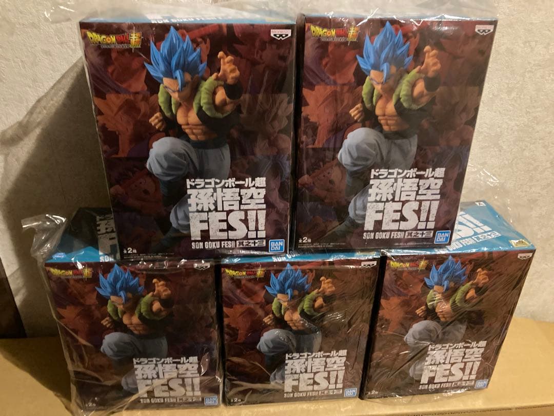 新品 孫悟空FES!! 其之十三 ゴジータ ブルー ５個