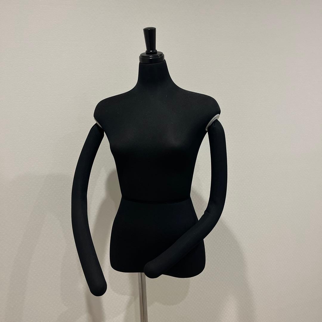 ブラックドレスフォームマネキン レディース トルソー