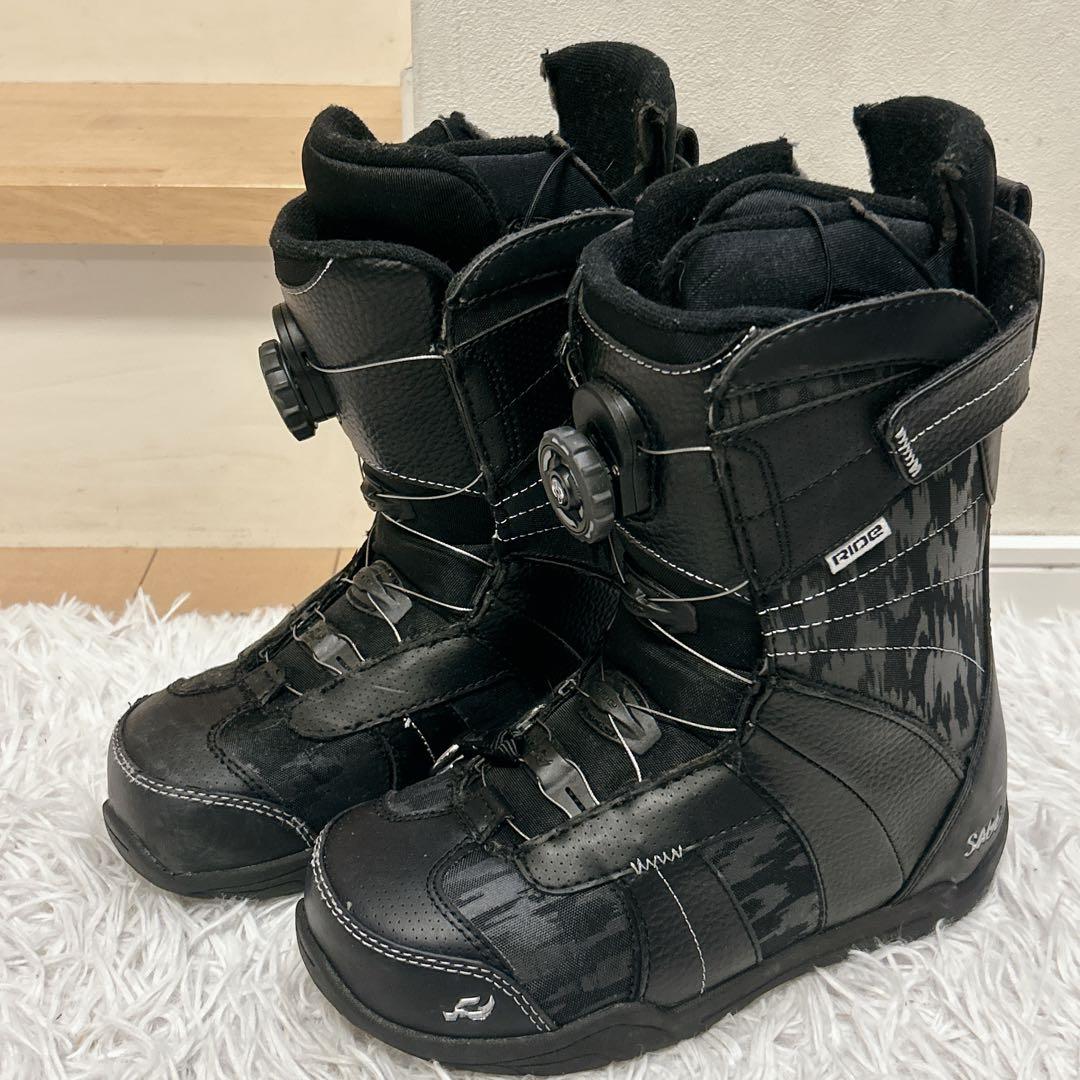 【美品】RIDE SAGE ボア スノーボードブーツ 23.5cm