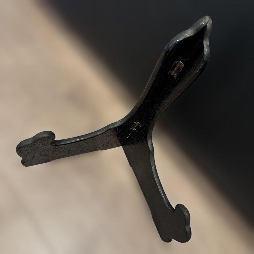 秀峰 有田焼 色絵 台付き 絵皿 龍 竜 ドラゴン 飾り皿 色絵大皿 皿