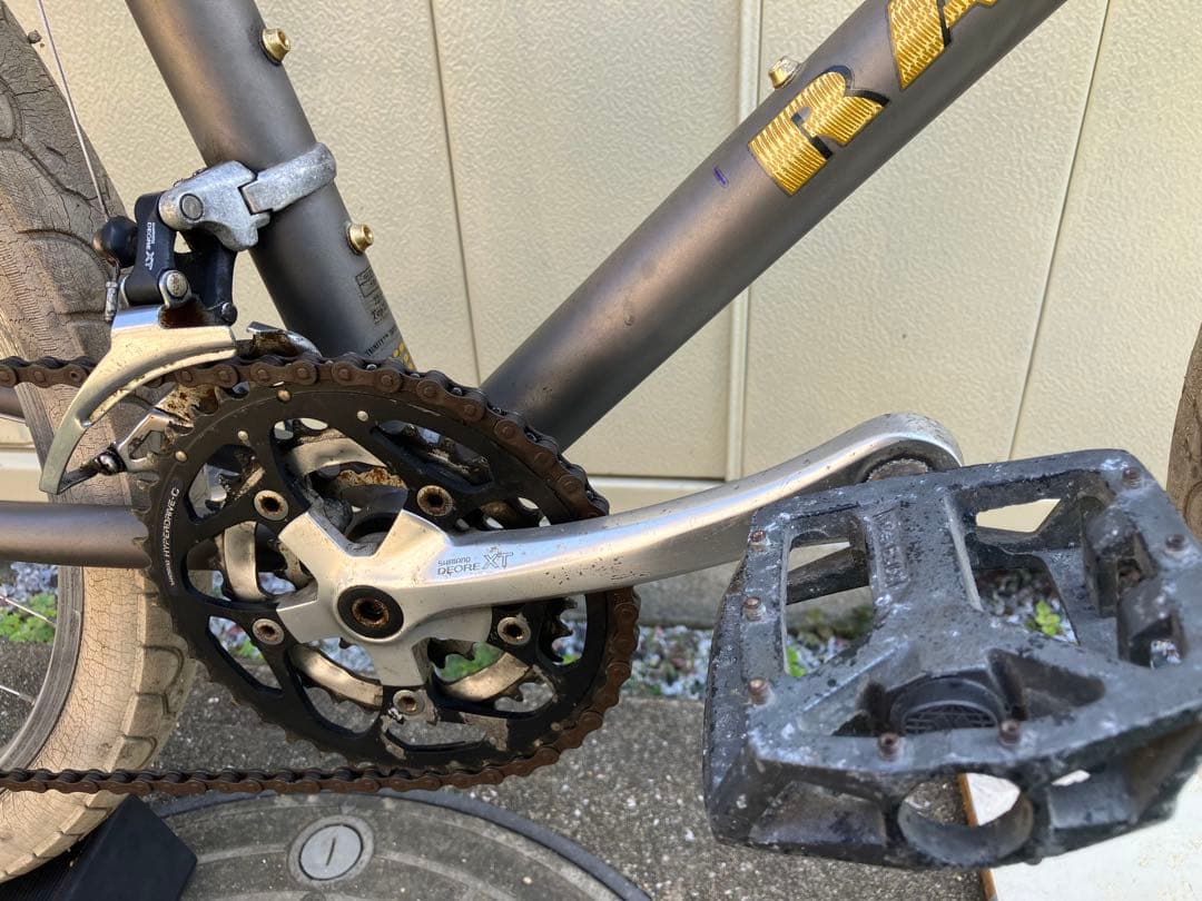 Raleigh（ラレー）チタンフレームMTB ボロです　引き取り限定　糸島市