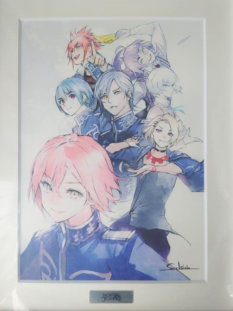 【ジャックジャンヌ】石田スイ描きおろし 複製原画+ブロマイド【メインキャラ7人】