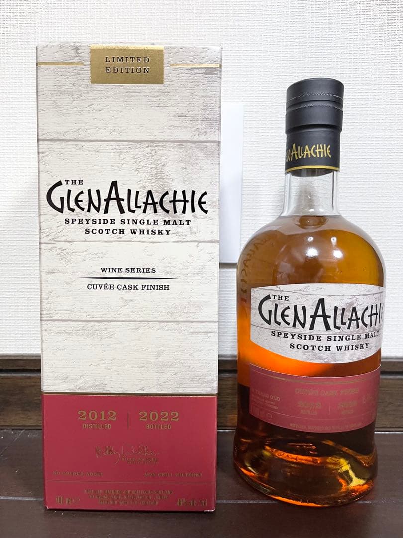 生産終了グレンアラヒ 2012 キュヴェ ワイン カスク フィニッシュ