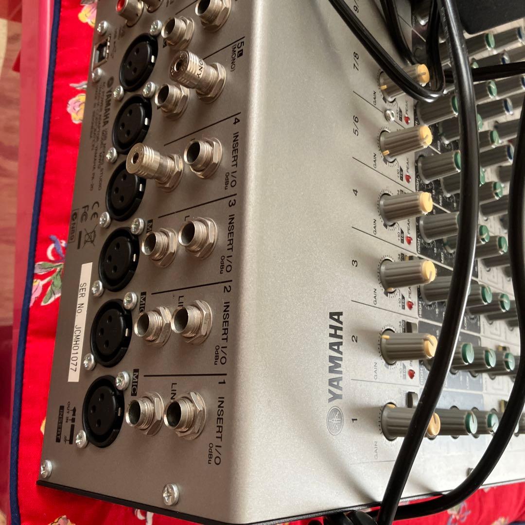 取扱説明書付！Yamaha ヤマハ　MW12 アナログ？ミキサー