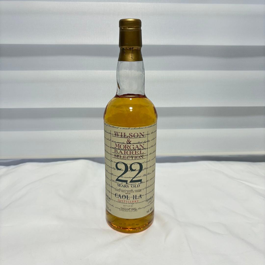 【未開栓保管品】WILSON&MORGAN CAOL ILA 22