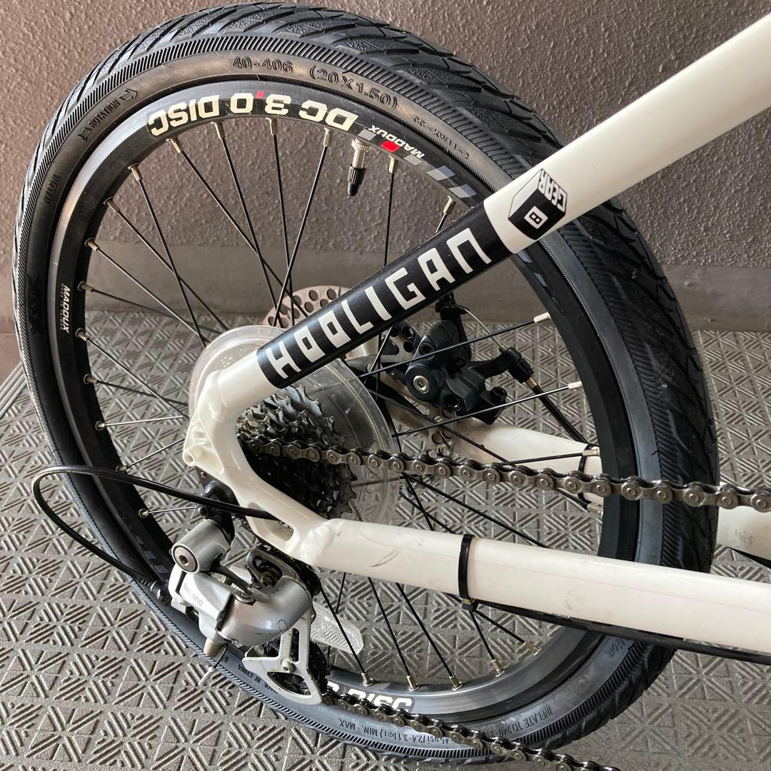 hooligan8 cannondaleキャノンデール　フーリガン　ホワイト