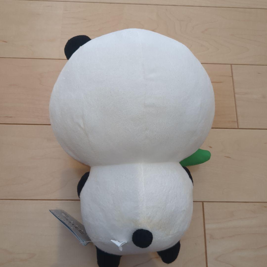 にしむらゆうじ ごきげんぱんだ でっかいぬいぐるみ　ねぎとぱんだ