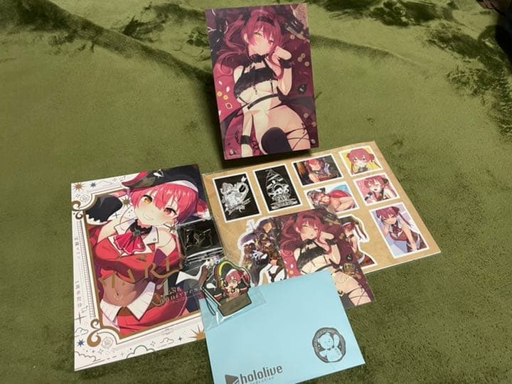 宝鐘マリン直筆サインセット