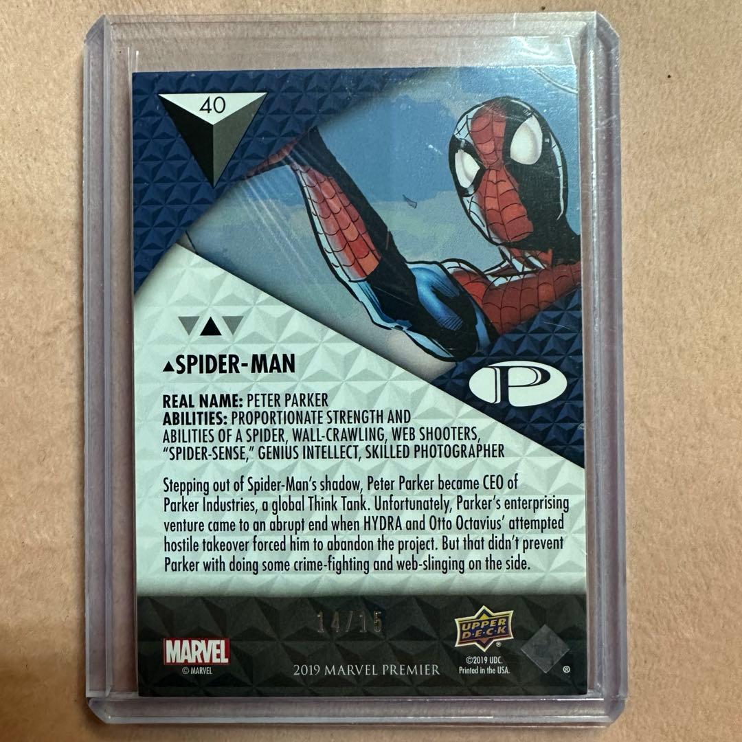 2019 UD Marvel Premier 【Spider-Man】14/15