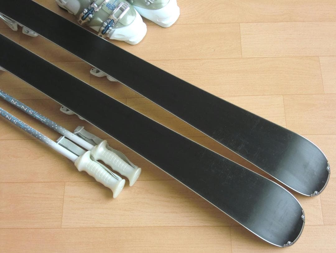 ■■送料無料■ELAN■女性用スキー4点セット■146/24.5■メンテ付■■