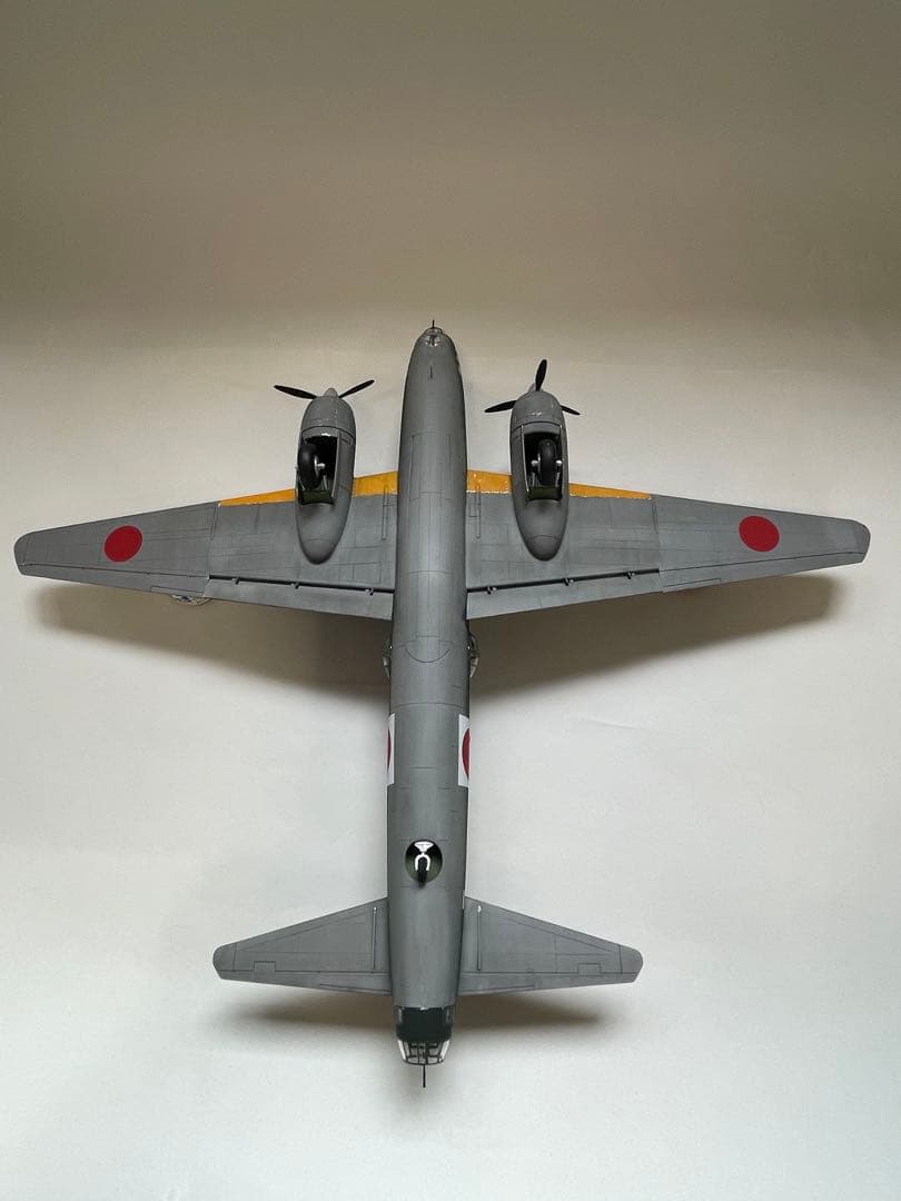 【山本長官搭乗機 】1式陸上攻撃機11型プラモデル完成品