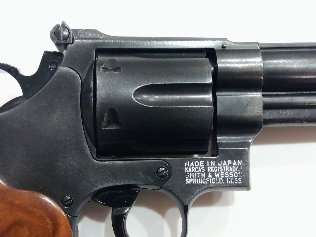 コクサイ S＆W 44マグナム M29 モデルガン 木製グリップ付き　(絶版)