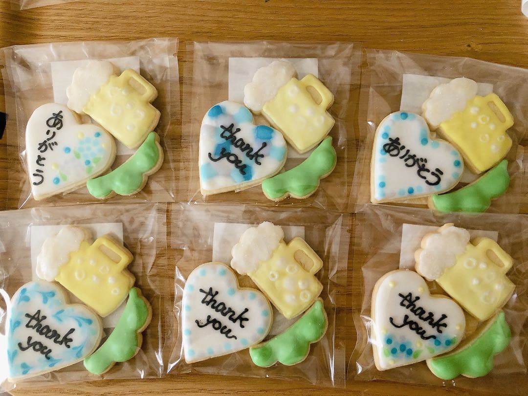 アイシングクッキー/父の日/夏/ビール