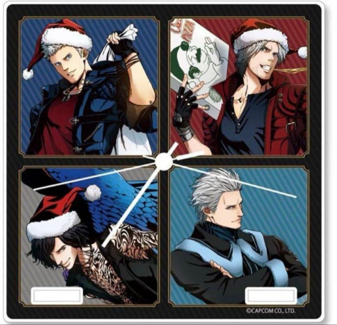 デビルメイクライ5 カプコンストア　Xmas アクリルクロック